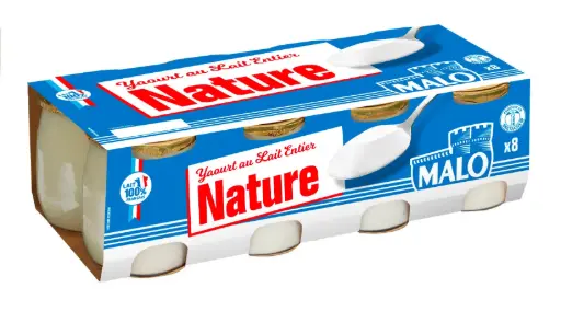 Yaourt au nature ctn 125g