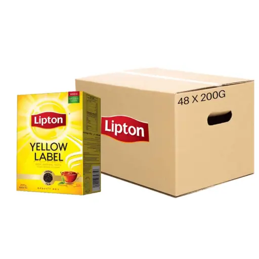 Lipton - Tea bag yellow label 24x25 